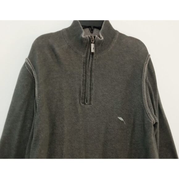 Bob Timberlake Men's Pullover Bass Pro Shop 1/4 Zip Brown Size Small - Picture 2 of 11